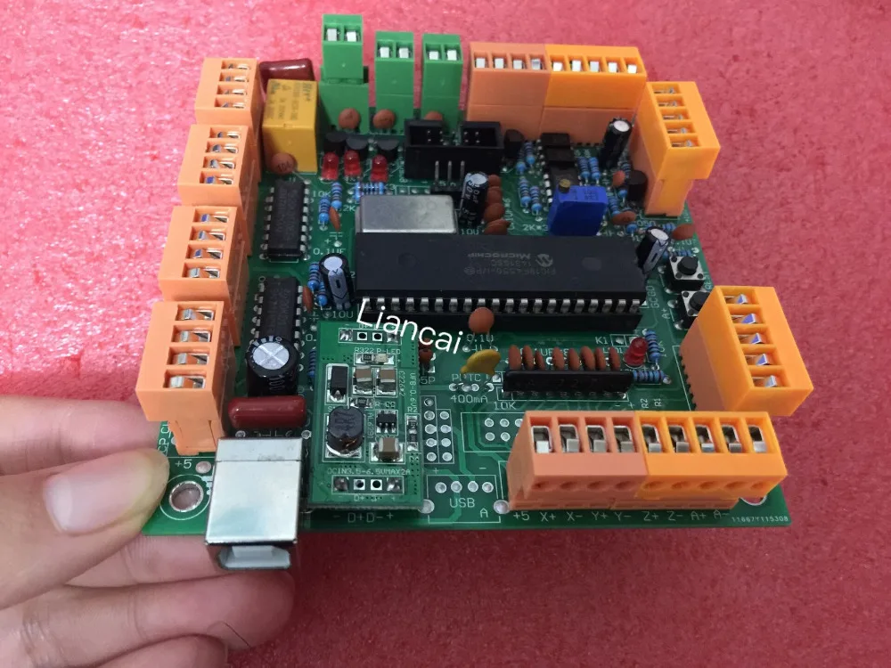 4 осевой USB контроллер CNC 2 1 интерфейсная плата MK1 высокое качество|usb cnc|cnc usb4 axis usb cnc
