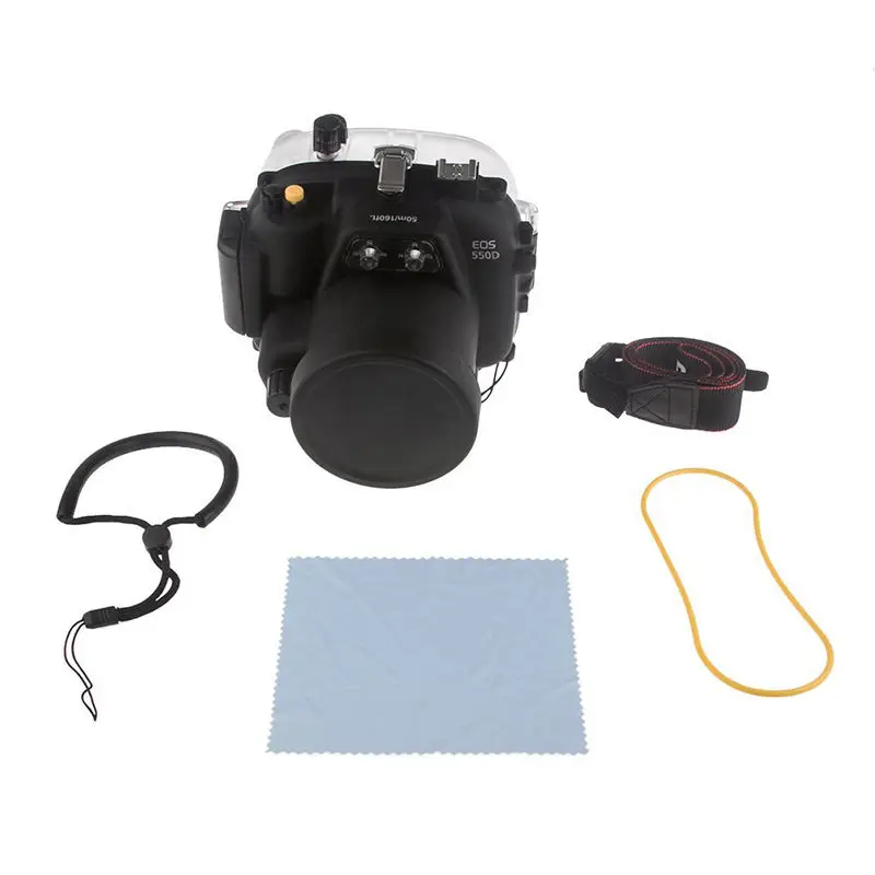 Meikon 40M водонепроницаемый чехол для подводной камеры Canon 550D T2i | Электроника