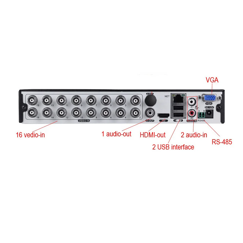 Syarin AHD 1080n CCTV 16ch видеорегистратор Цифровой Регистраторы 16 каналов WI FI Гибридный