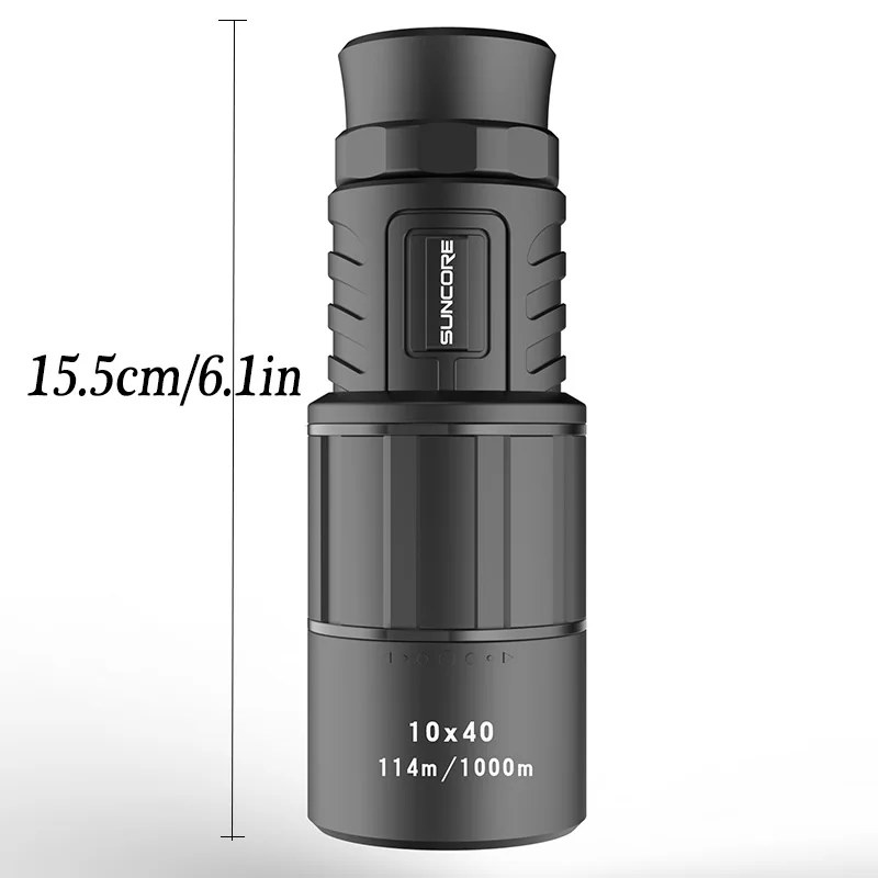 Военный бинокль SUNCORE HD 10x40 профессиональный охотничий телескоп карманный нокль
