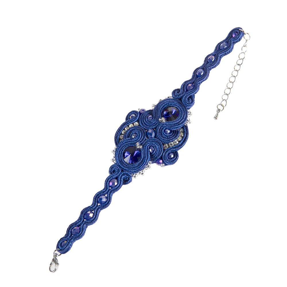 Женский кожаный браслет ручной работы KPACTA этнический Шарм-браслет с украшением