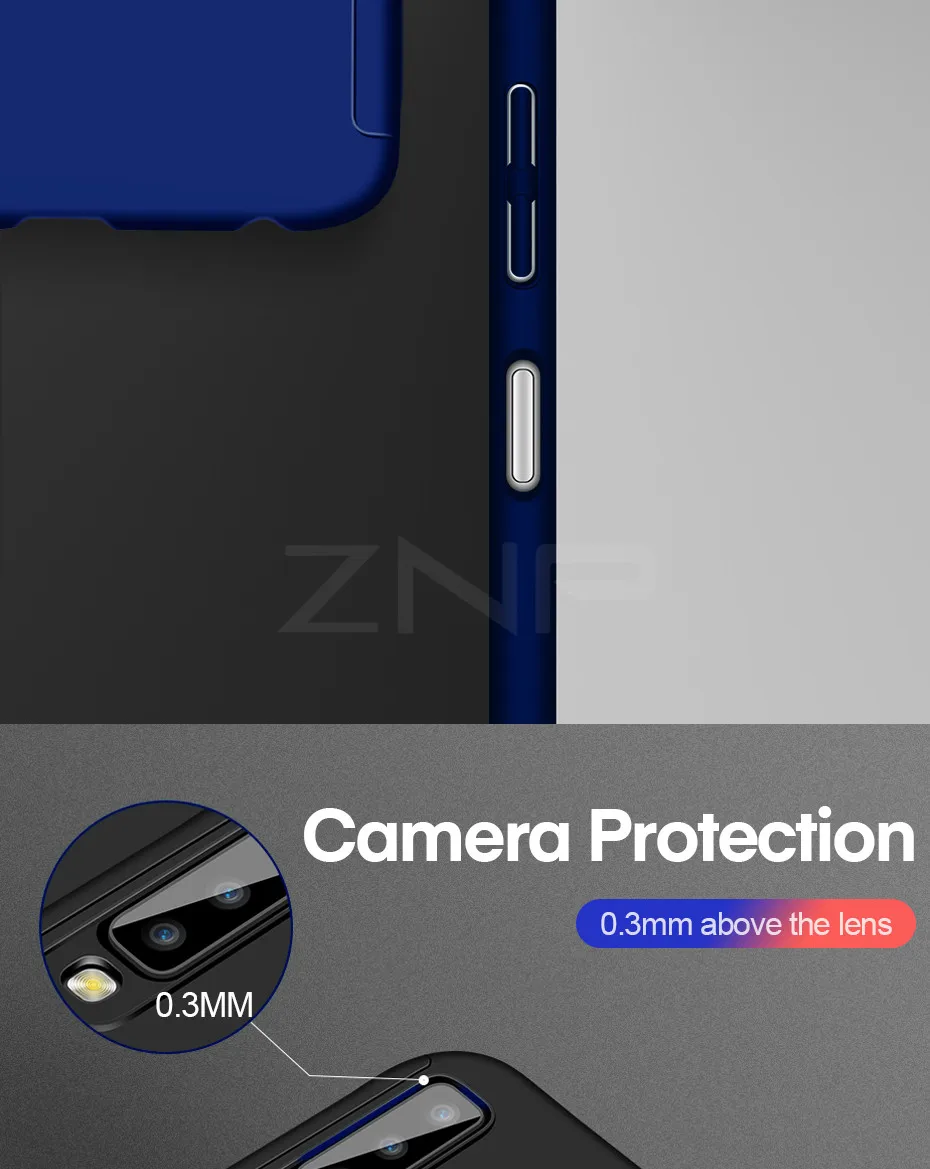 ZNP ударопрочный чехол для телефона на 360 градусов для samsung Galaxy A7 полный чехол для samsung A7 A750 защитный чехол s