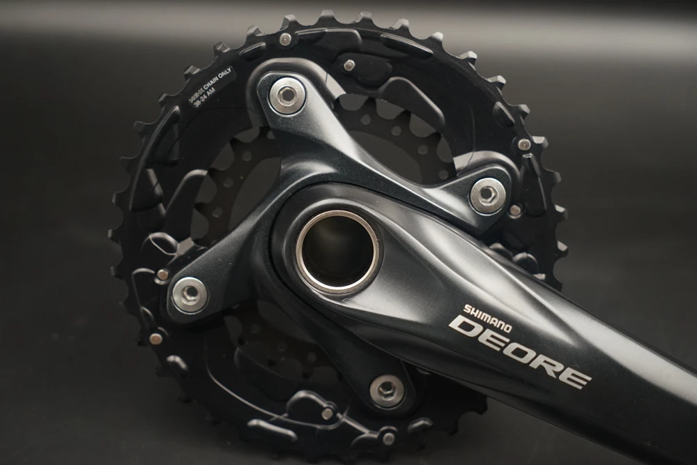 SHIMANO DEORE M617/M617 черный 10 скоростей цепи шатун 2x10-скорость колеса протектор для