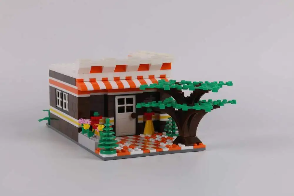 LONGDA радует высоким Совместимость Alpinia Oxyphylla Building Block игрушечный конструктор