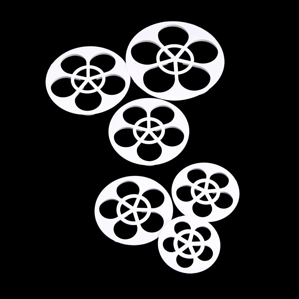 Кухонные принадлежности 6 шт. пластиковые цветения сливы торт фондант Gumpaste