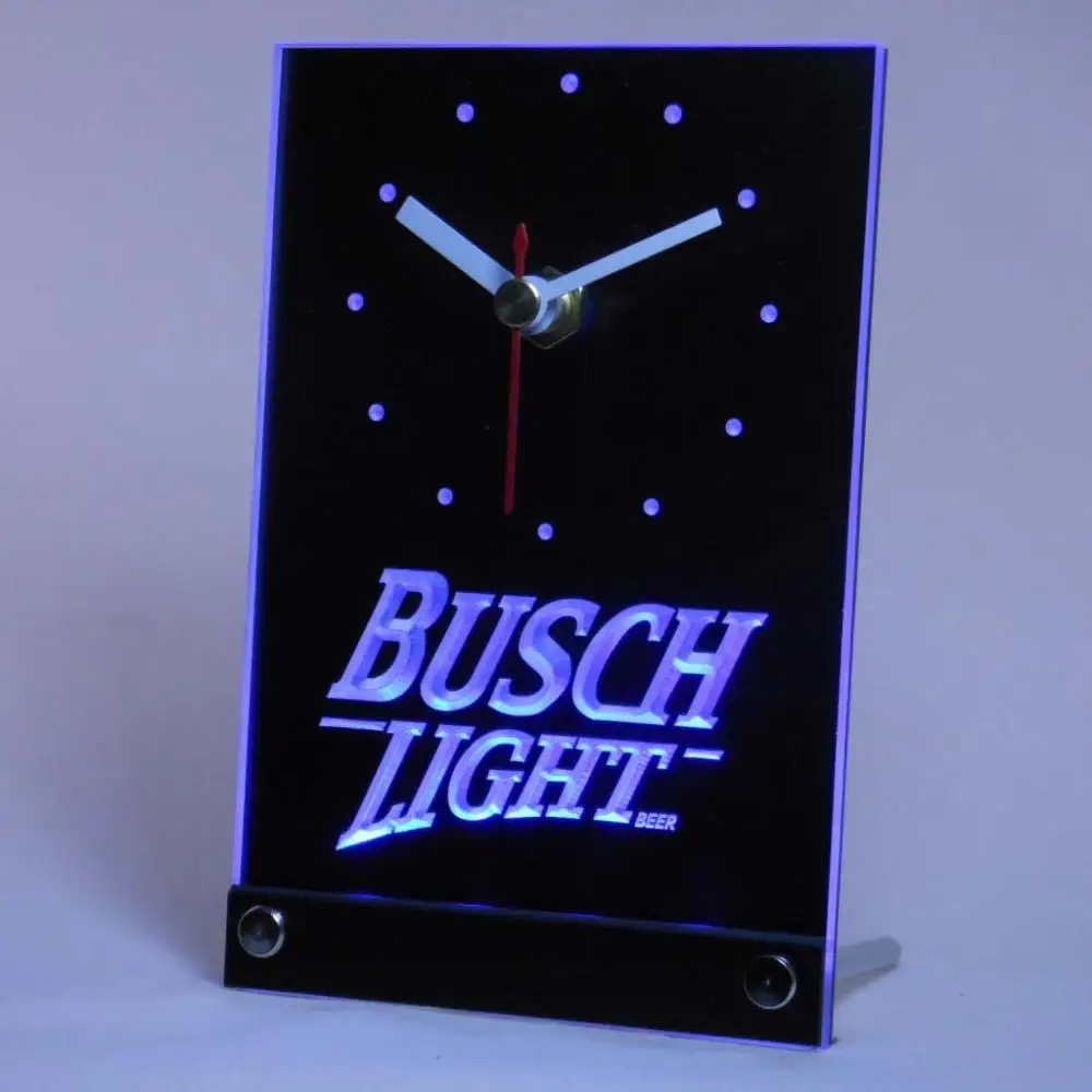 

Стол с подсветильник tnc0481 Busch, настольные 3D светодиодные часы