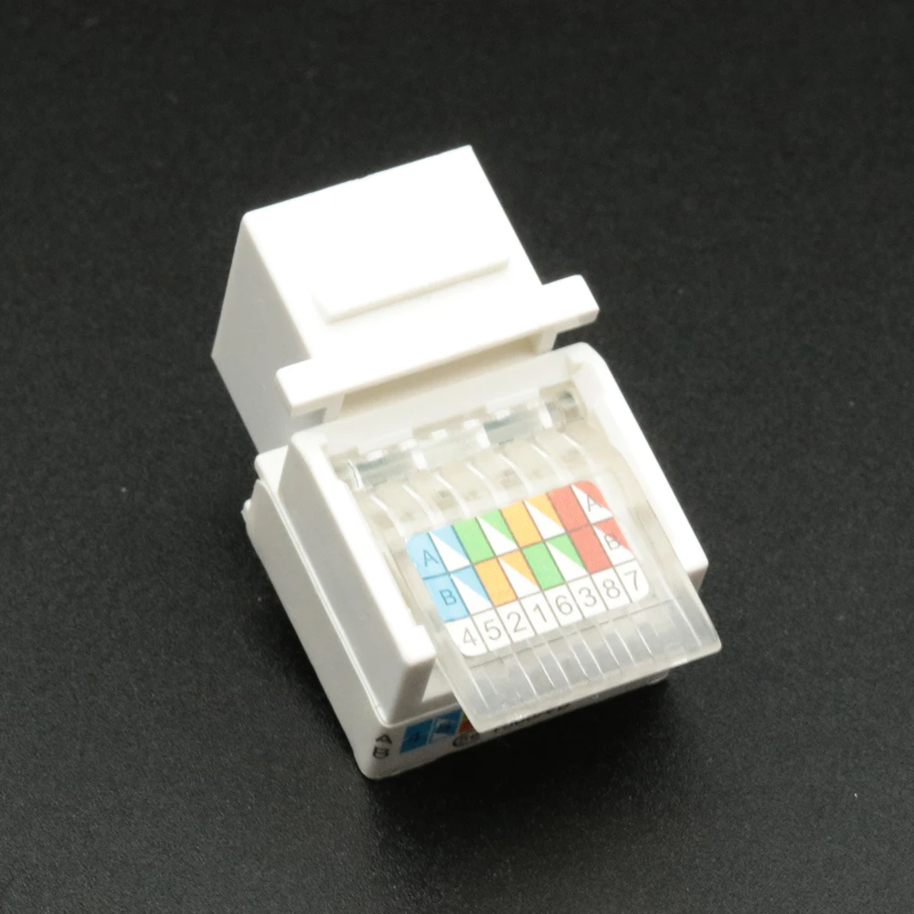 10 шт. модульные патч-панели для разъемов rj45 cat5 cat5e cat6 | Обустройство дома