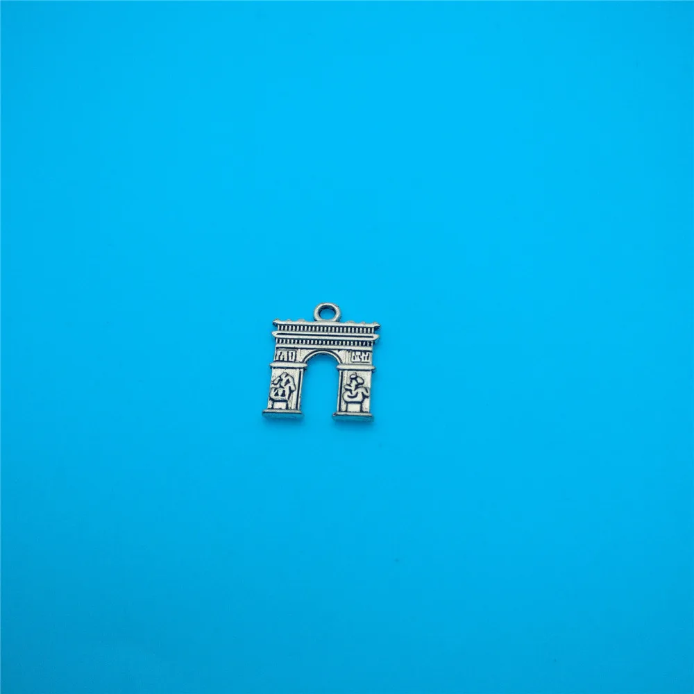 Винтажный серебряный сплав смешанный воздушный шар соединитель Arc harmomphe Подвески