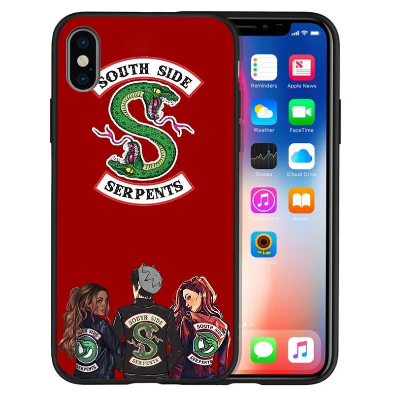 H1503 Роскошный Американский ТВ ривердейл Southside для iPhone X XR XS Max 5 5S SE 6 6S 7 8 Plus чехол для телефона Funda Coque Etui capa - Цвет: H1503