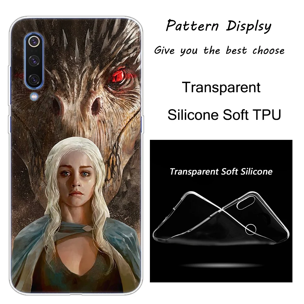 Игра престолов завоевание силиконовый чехол для Xiaomi Pocophone F1 9T 9 9SE 8 A2 Lite A1 A2 Mix3 Redmi K20 7A Note 4 4X5 6 7 Pro S2