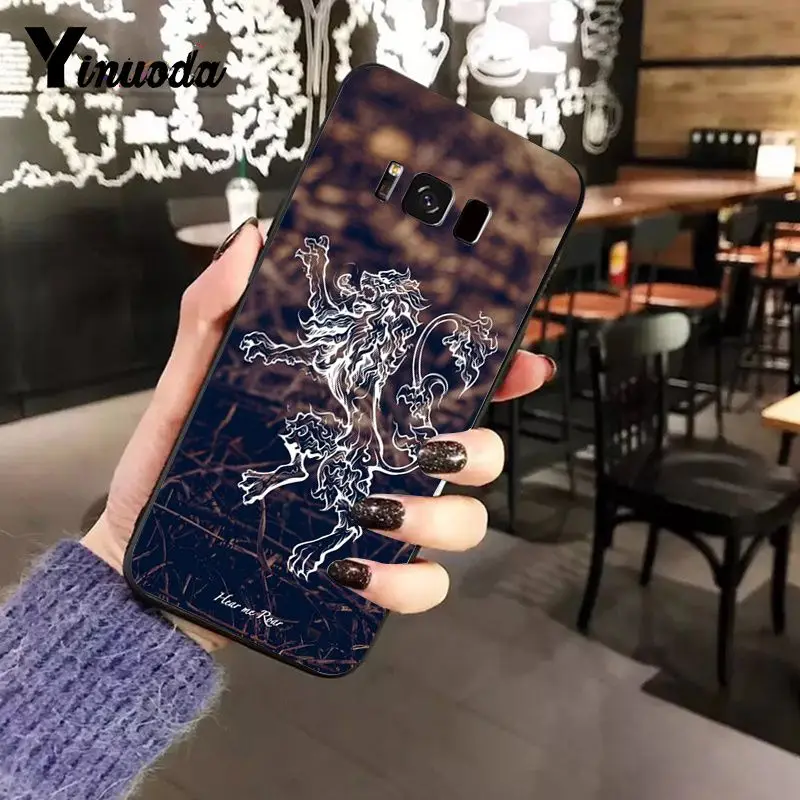 Yinuoda Игра престолов зима наступает шаблон мягкий чехол для телефона из ТПУ Samsung A8