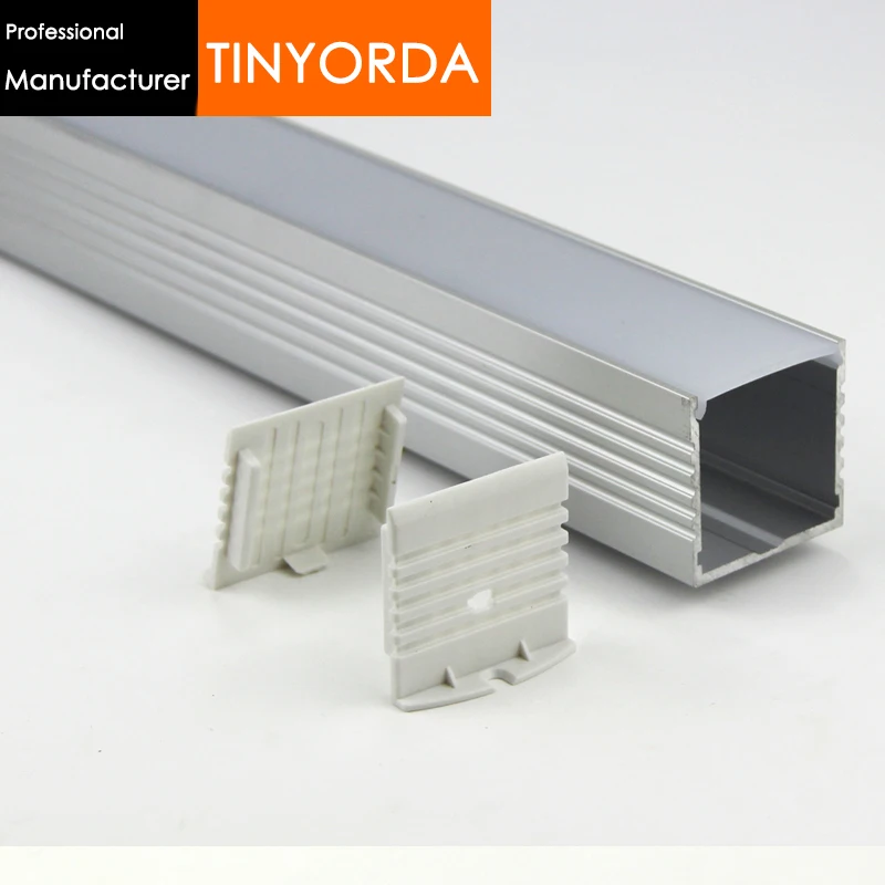 Tinyorda 20 шт. (длина 2 м светодиодный светодиодные алюминиевые профили светодиоды