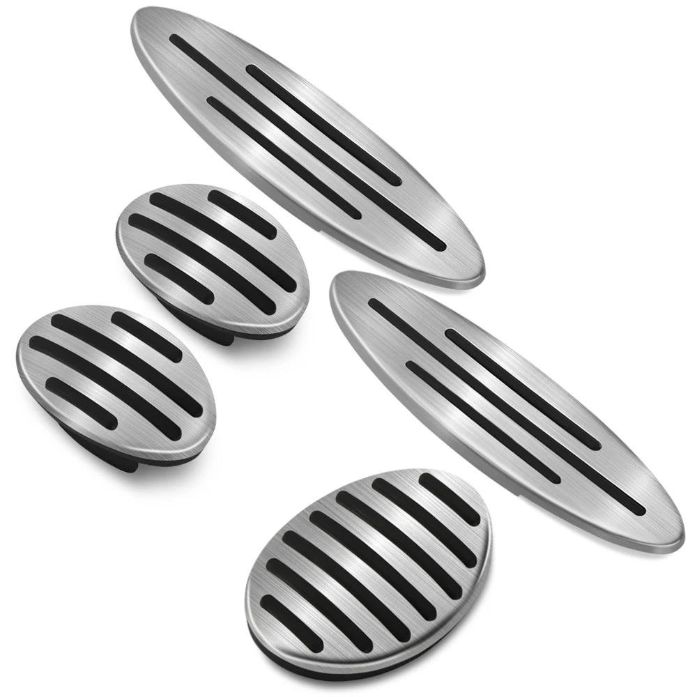 Car Accessoried Aluminum Footrest Gas Brake Pedal Pad for MINI R56 F56 Cooper S Paceman Countryman Auto No drilling styling | Автомобили и