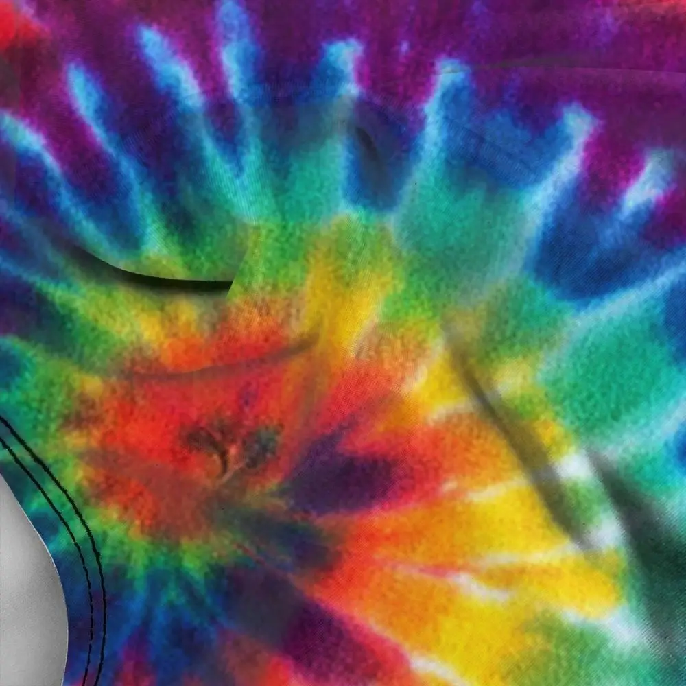 Пиццы Tie-Dye женский сплошной сексуальный 3D принт поддельные бикини купальники костюм купальники пляжная одежда