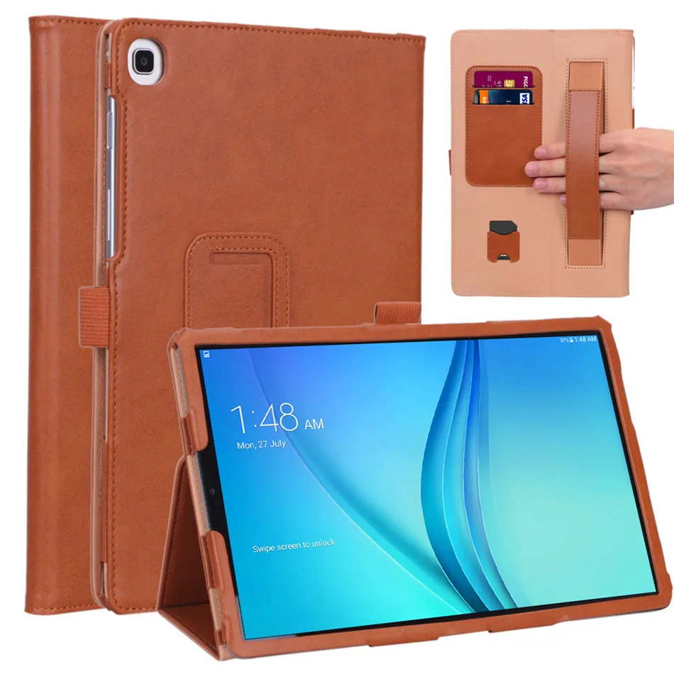 Модная покрашенная Крышка корпуса для Samsung Galaxy Tab A 10,1 T510 T515 SM-T510 SM-T515 Funda Подставка для планшета оболочка+ пленка+ ручка