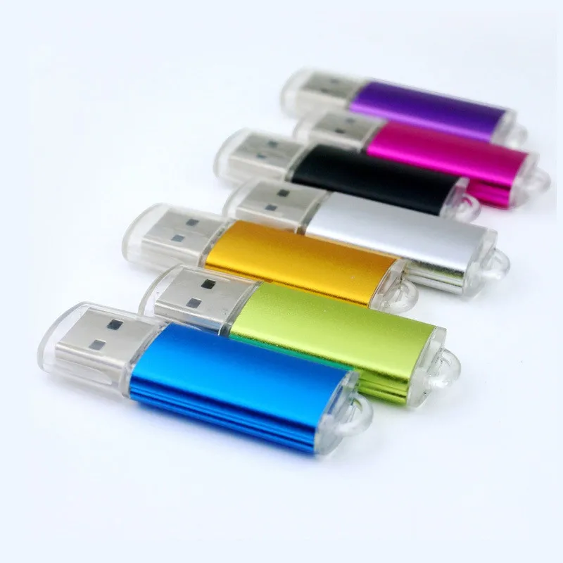 Красочный! Флеш накопитель USB 128 в металлическом корпусе 64/256/512/2 0/1 Гб|USB