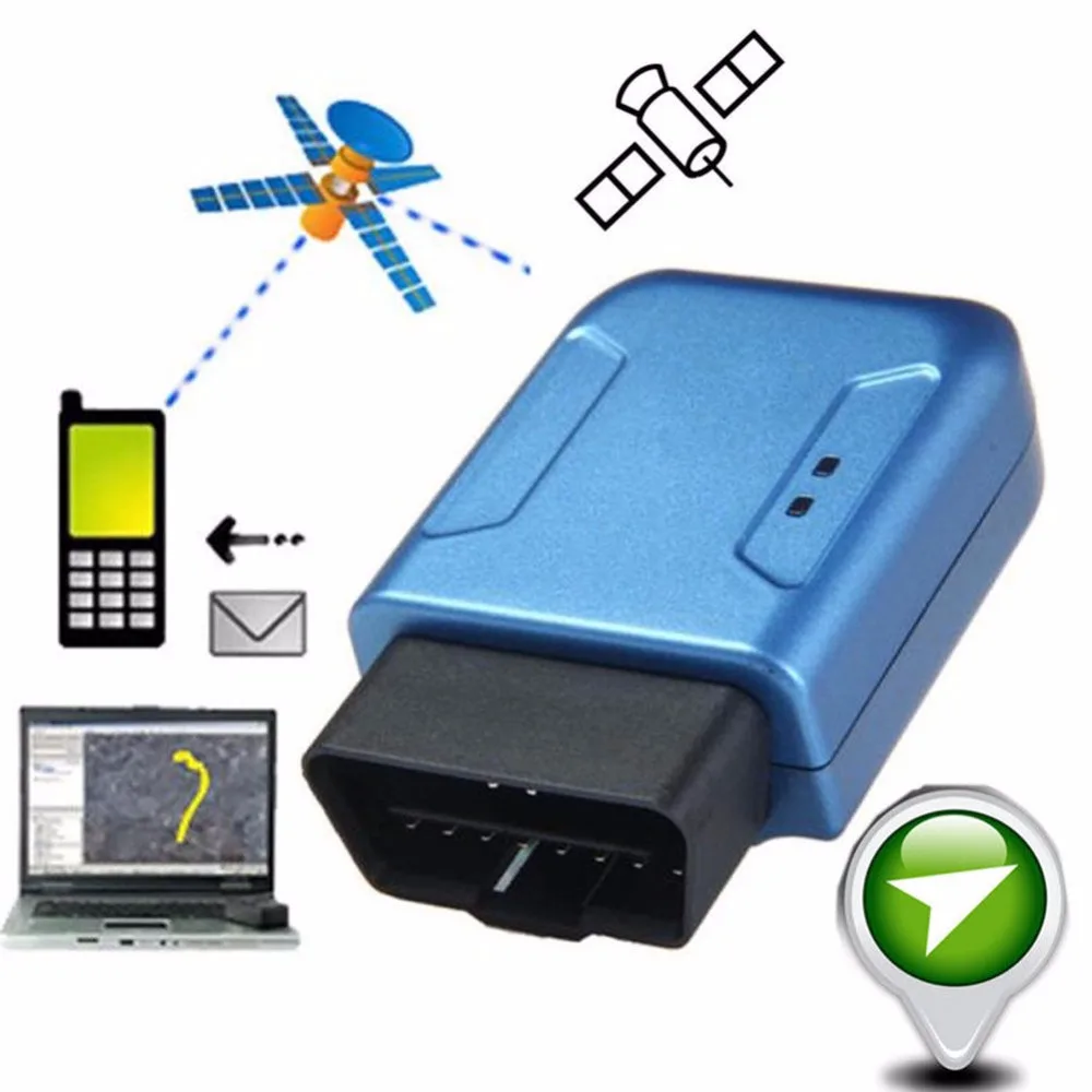 OBDII OBD2 мини автомобильный GPS трекер GSM GPRS TCP локатор отслеживания в режиме