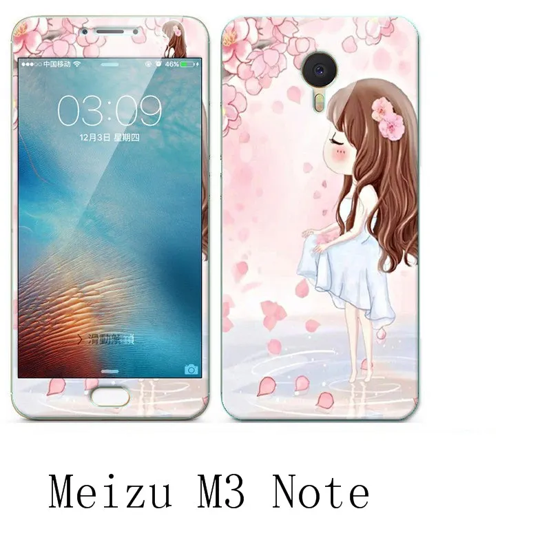 Meizu M3 Note силиконовый роскошный мягкий чехол для телефона с защитой 360 + цветной
