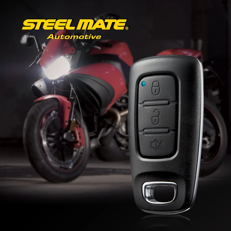 Автоматическая сигнализация для мотоцикла Steelmate 886E с дистанционным управлением