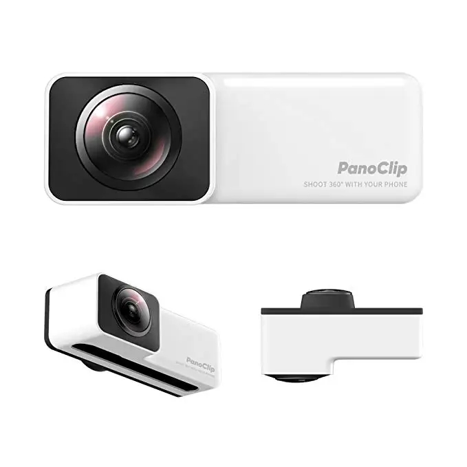 Объектив PanoClip Snap On 360 широкоугольный панорамный объектив мобильный двойной рыбий