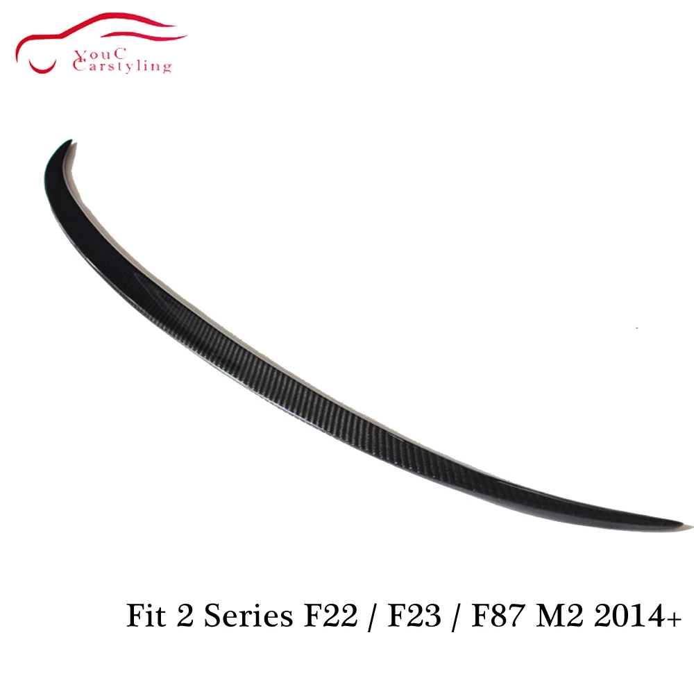M2 углеродное волокно задний спойлер крыло багажник загрузки хвост губ сплиттер