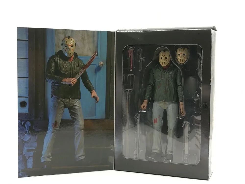

NECA 3D Freddie Jason вурхи часть 3 глава 4 Коллекционная модель подвижные игрушки 18 см