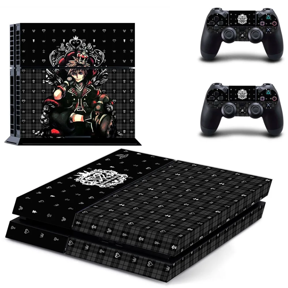 Игры Kingdom Hearts 3 наклейка для PS4 Стикеры наклейка для sony Игровые приставки 4 консоли и 2 контроллера кожи PS4 Стикеры винил