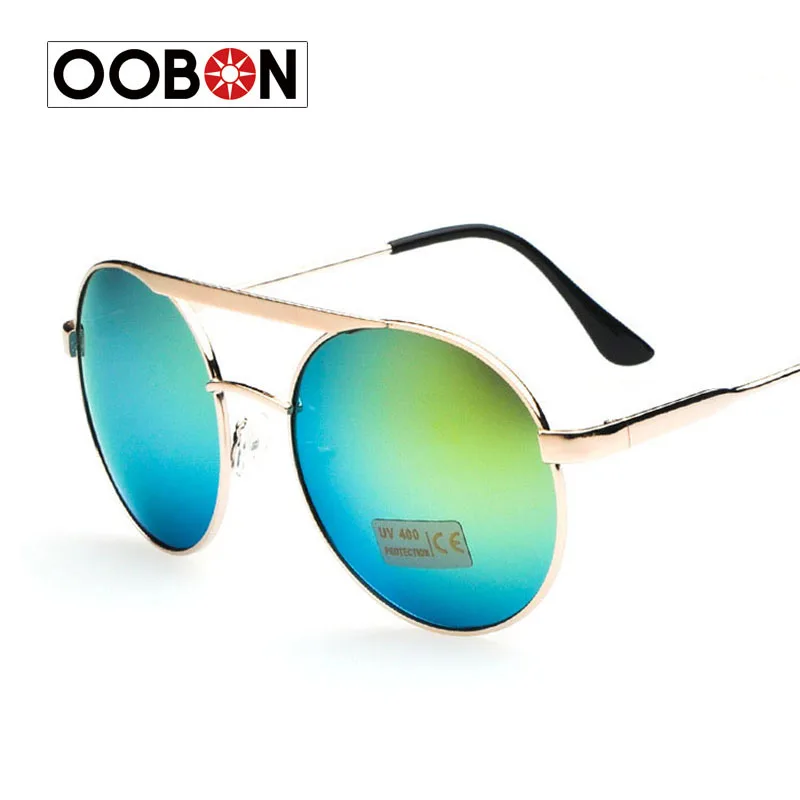 Мода Новый Авиатор Pilot Солнцезащитные Очки Классический Сплав Frame UV женщины