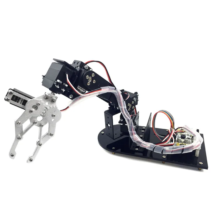 Полный набор из 5 сервоприводов сплава с зажимом для руки робота|robot arm|arm robotrobot claw