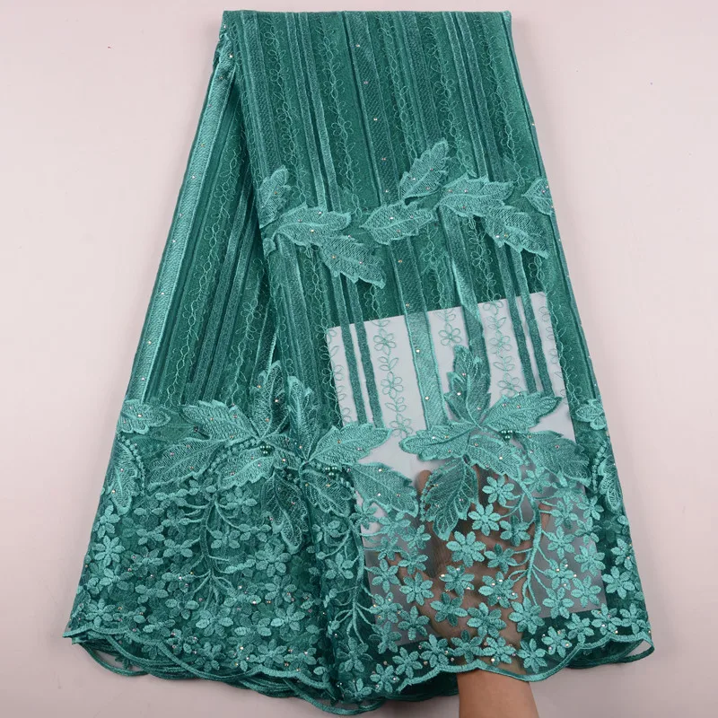 

Tulle Laces Fabrics High Quality Embroidery Tulle African Laces Fabric Wedding African French Tulle Lace A1430