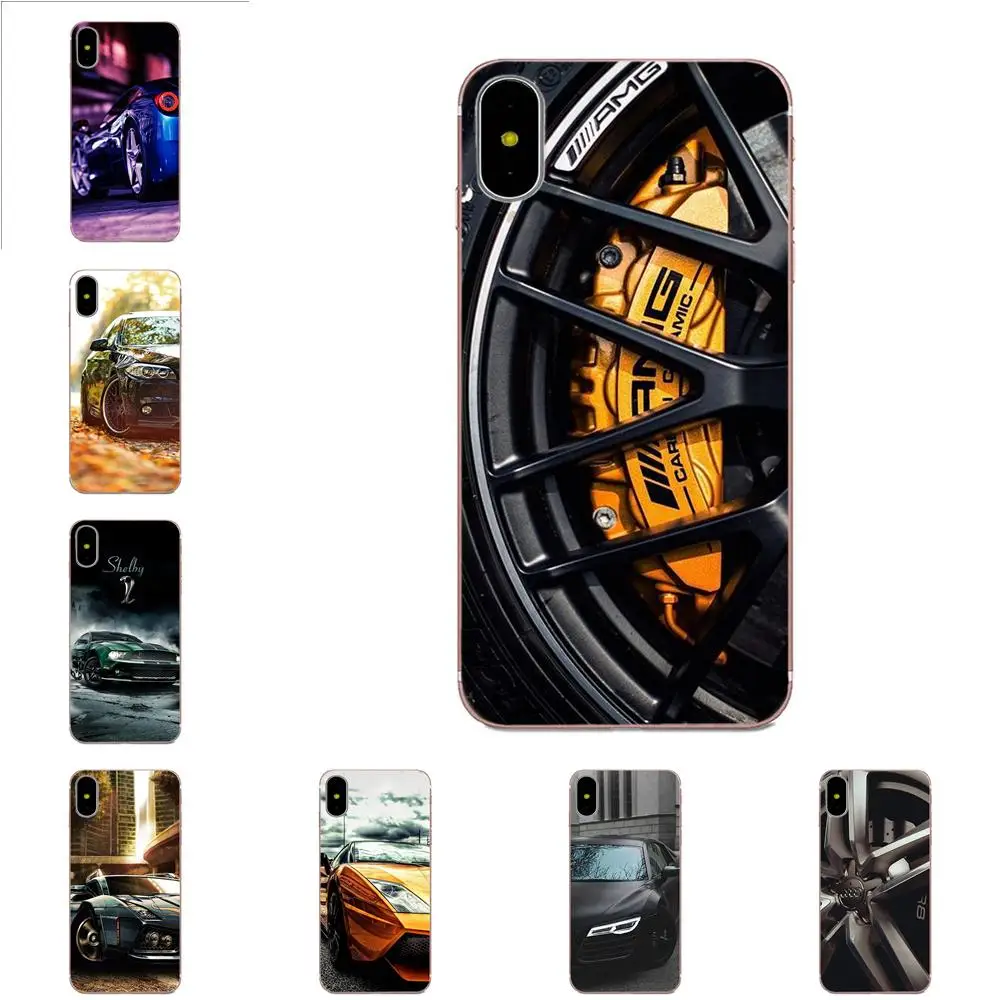 Крутой спортивный автомобиль для Samsung Galaxy Note 5 8 9 S3 S4 S5 S6 S7 S8 S9 S10 mini Edge Plus Lite Мягкий