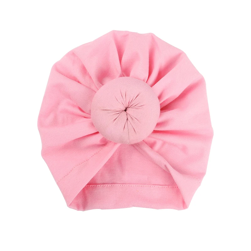 Fashion Donut Baby Hat Newborn Elastic Cotton Beanie Cap Multicolor Infant Turban Hats 1 PC | Детская одежда и обувь