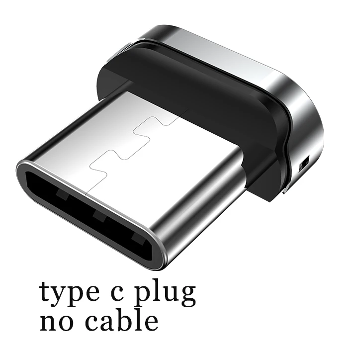 Магнитный зарядный кабель WSKEN X1Pro для iPhone, зарядное устройство, кабель Micro USB 3A, Быстрый usb type C, USB C, магнитный кабель, провод, шнур, адаптер - Цвет: type c plug