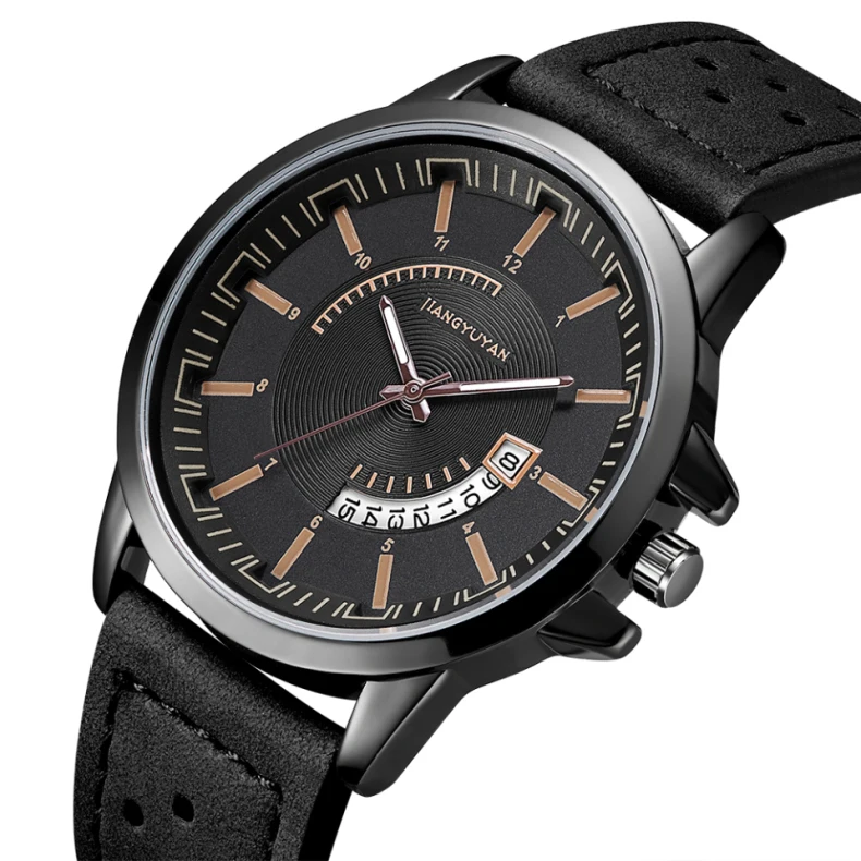 Новинка 2019 мужские роскошные Брендовые повседневные Модные простые часы