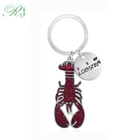 rj tv friends u r my lobster monica door lover keychains pendants central perk coffee time keyring choker gift couple jewelry
