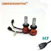 lddczenghuitec car led headlight auto lamp h4 h7 9005 8000lumen led bulb fog lamp car light high low beam 60w 12v waterproof