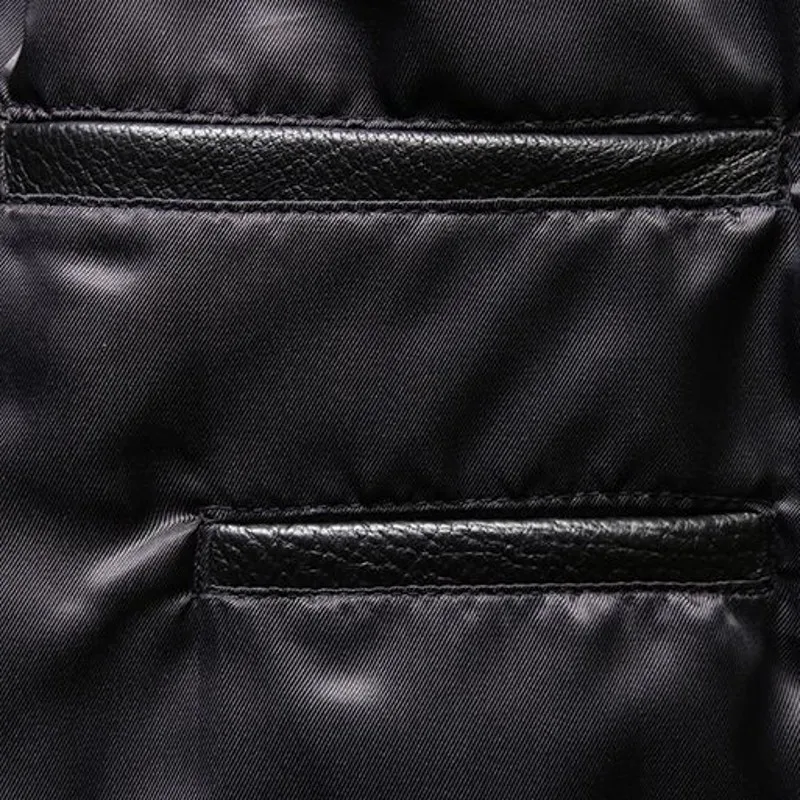 

Mens Genuine Leather Jacket Motorcycle Jacket Black High Quality Cowhide Biker Real Leather Coat Men Slim Fit Zippers Clothes