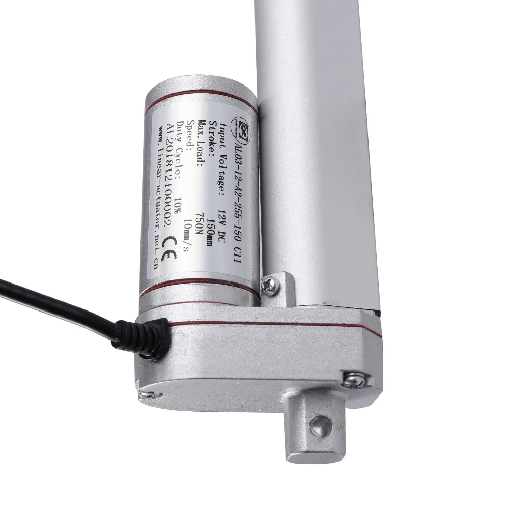 AUTOUTLET DC12V 150 мм линейный привод открывалка двери двигатель сверхмощный макс.