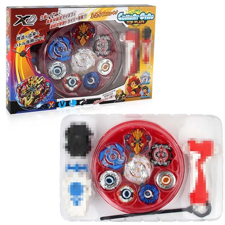 8 коробок bayblade Beyblade Burst 4D пусковая Арена металлическая Бойцовая битва Fusion Klassieke Speelgoed B48 B66 B34 B59 originele Doos