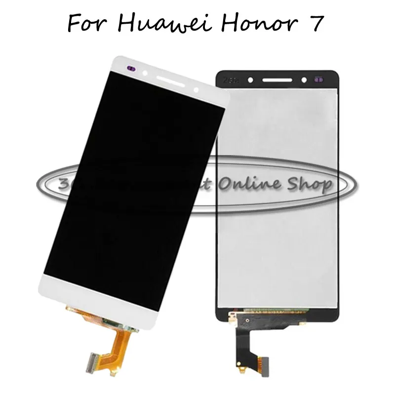 BlackWhiteGold для Huawei Honor 7 PLk-TL01H PLK-L01 PLK-UL00 PLK-AL10 LCD дисплей + сенсорный экран дигитайзер в