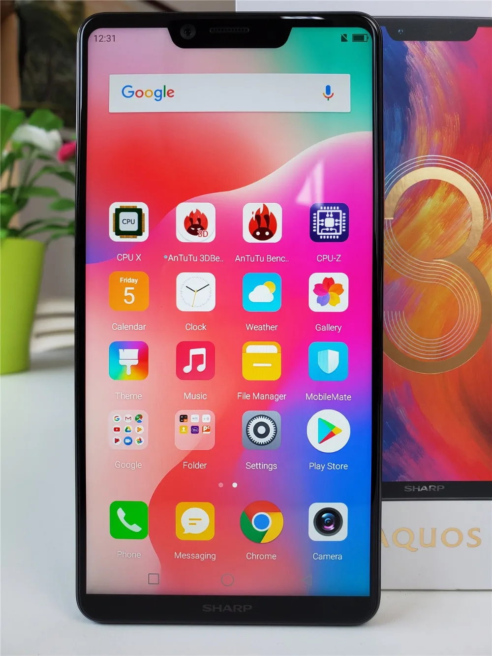 Смартфон SHARP S3 SHARP AQUOS S3 4 Гб+ 64 Гб 6,0 ''FHD+ Восьмиядерный процессор Snapdragon630 Android 8,0 12 МП 3200 мАч, мобильный телефон