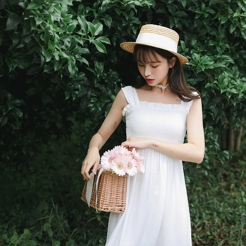 Женские платья Япония Kawaii женское удобное эластичное длинное платье на груди