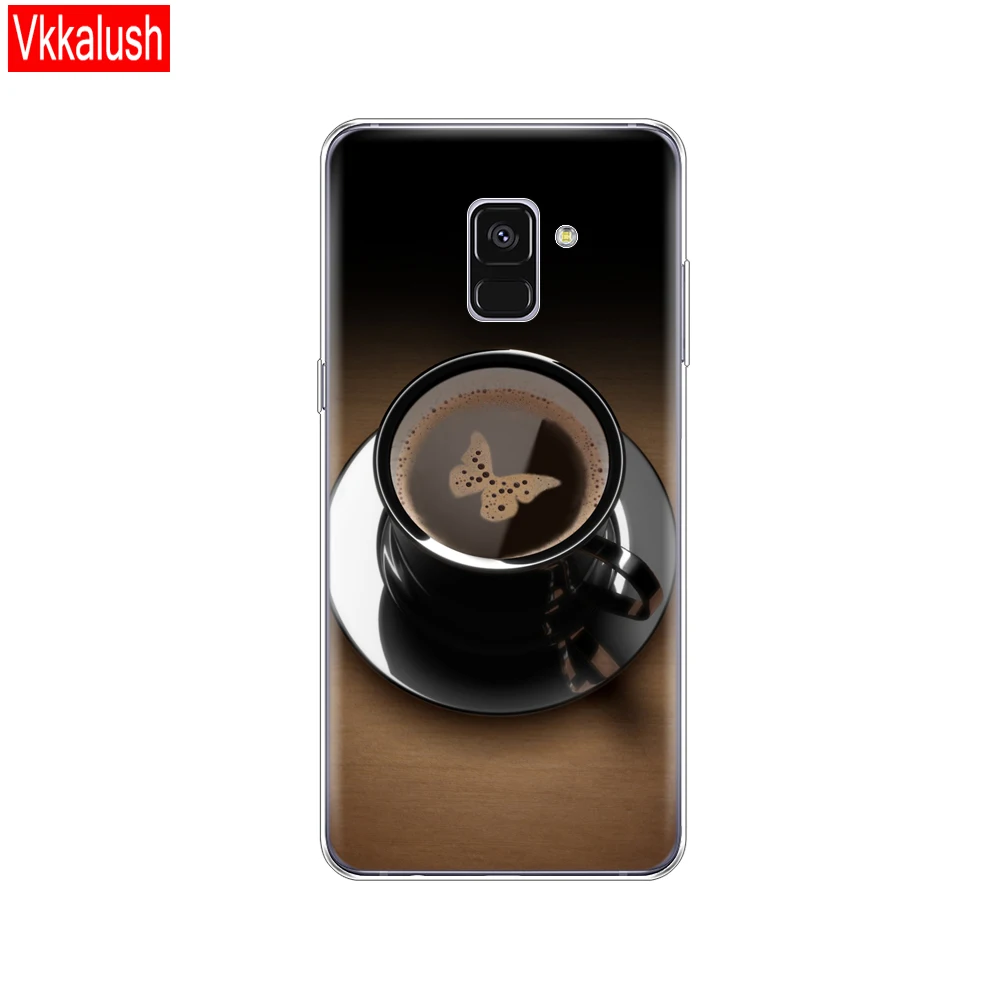 80072 Силиконовый чехол для samsung Galaxy A8 A530 A530F чехол мягкий Tpu чехол для телефона для samsung A8 Plus A730 A730F чехол прозрачная сумка - Цвет: 80072