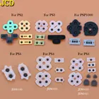 JCD 1 комплект для Dualshock 4 JDM-001 011 30 силиконовый резиновый проводящий D-Pad для PS2 PS3 PS4 PSP1000 контроллер запчасти для ремонта