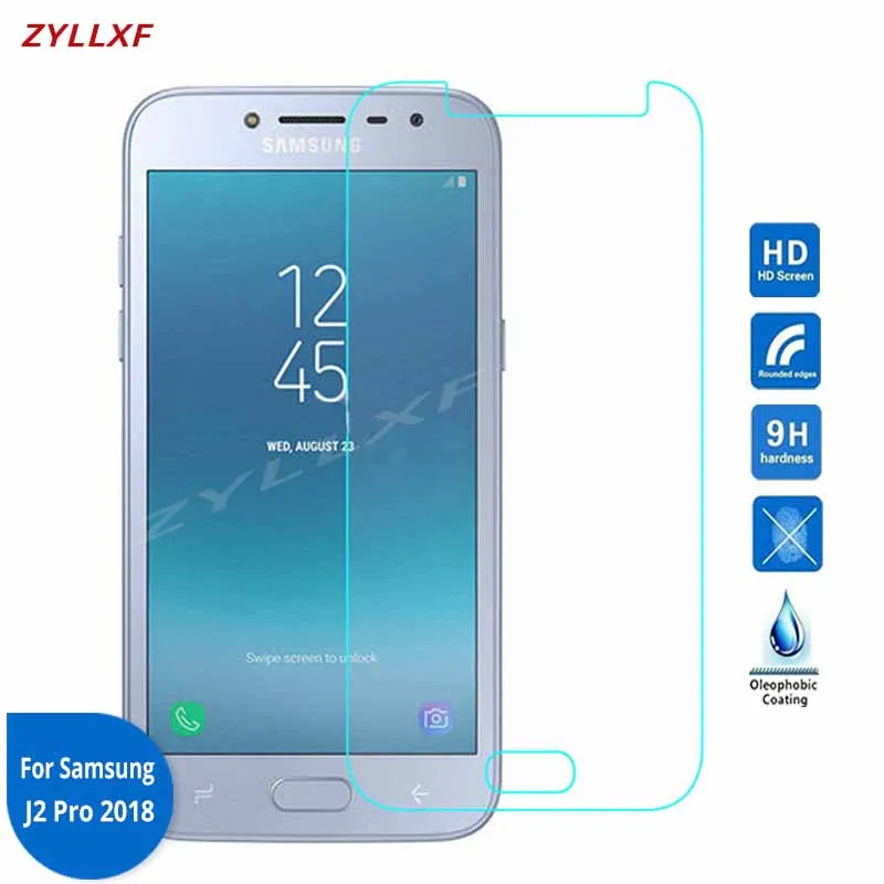 Для Samsung Galaxy J2 2018 защитная пленка из закаленного стекла 9H 2.5D на Pro (2018) J250 SM J250F/DS