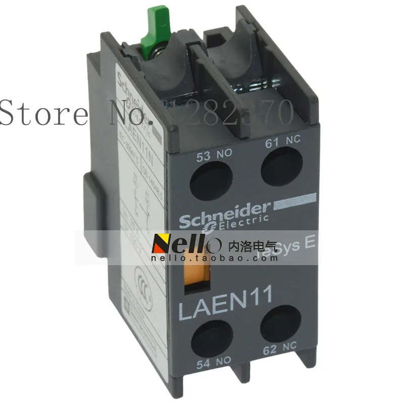 

[ZOB] Authentic original contactor auxiliary contacts being installed auxiliary contact LA-EN11N 1 open 1 closed 10A --10pcs/lo