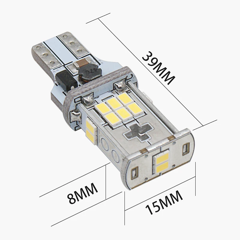 Can bus 2 шт. T15 W16W 920 921 912 светодиодный 3020 18SMD Чрезвычайно яркий Обратный светильник