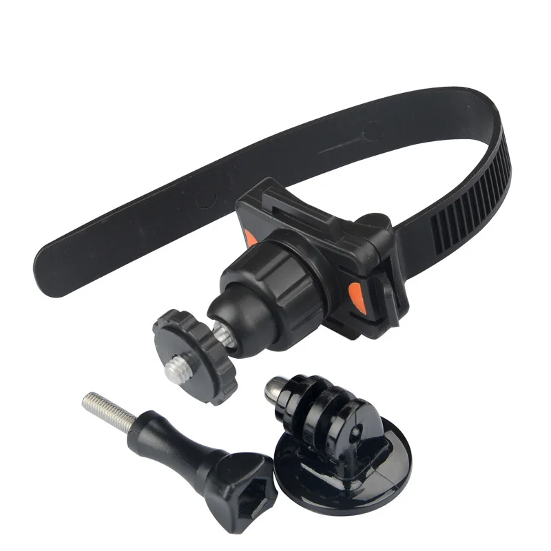 ORBMART Bicycle Zip Mount With Tripod Adapter &amp Screw For GoPro Hero 4/3+/3/2 Xiaomi Yi SJ4000 SJ5000 SJ6000 SJ7000 WIFI SJ8000 |