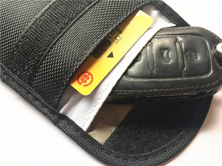 RFID блокирующий сигнальный ключ чехол для автомобильной клетки Fob Guard для Keyless Противоугонный чехол для взлома RFID wifi блокатор