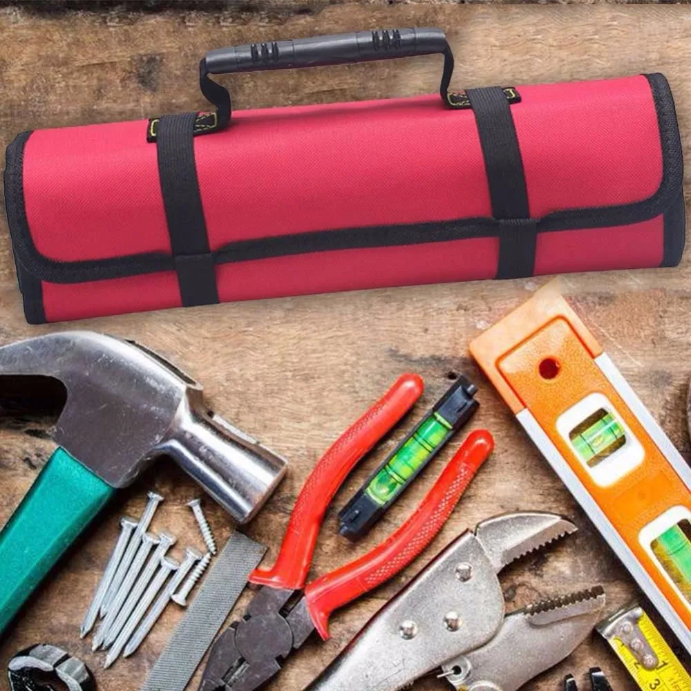 Multfunction Tool Bag Practical Carrying Handles Oxford Canvas Instrument Rolling Case | Инструменты